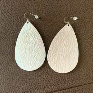 Nickel & Suede Earrings